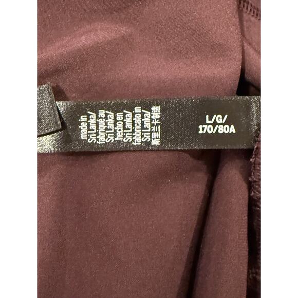 Victoria's Secret Sport Elastic Pull-On Windbreak Joggers Pants Purple Size L - Picture 5 of 9